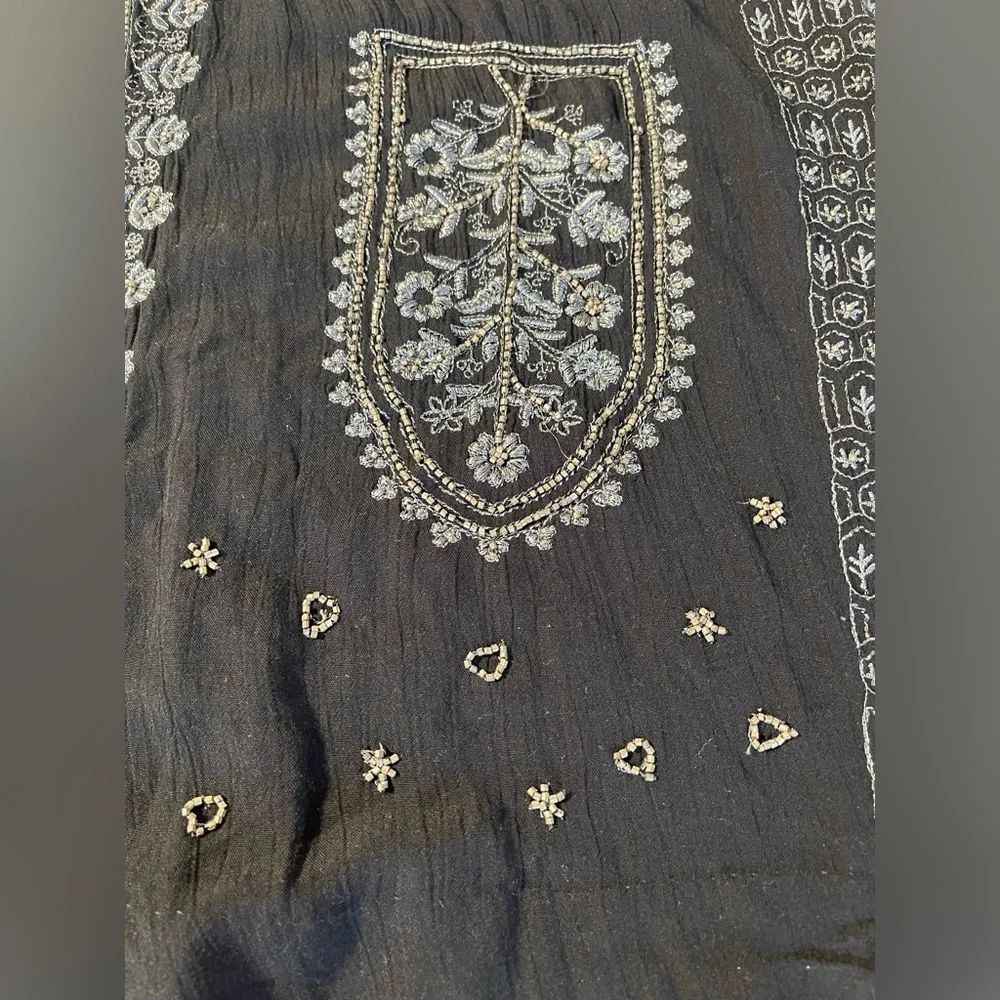 Free people beaded black dress - Picture 6 of 8